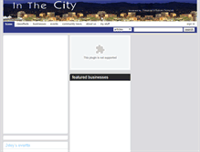 Tablet Screenshot of inthecity.uber.matchbin.com